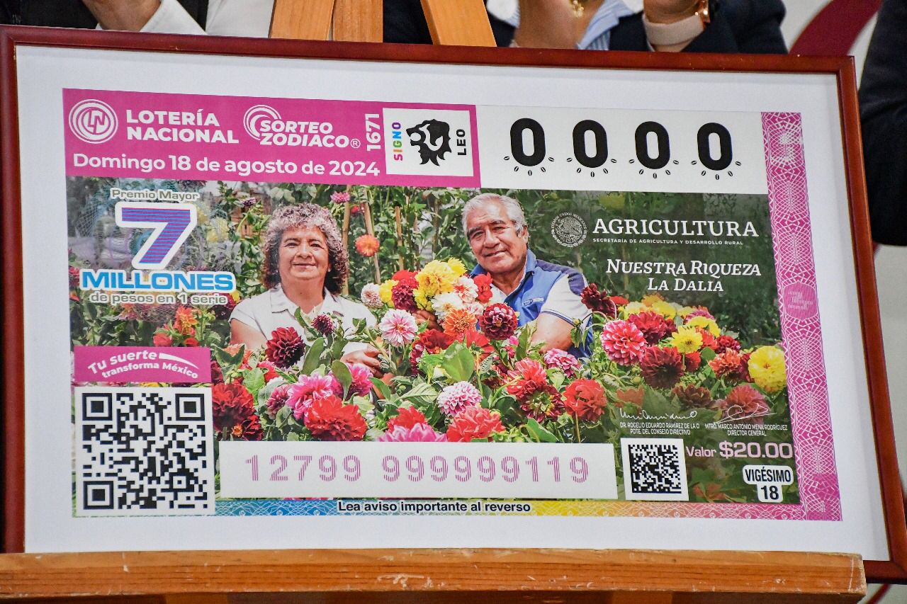 Es la Dalia la flor que da identidad a Huamantla y México: Luz María Calva Pimentel